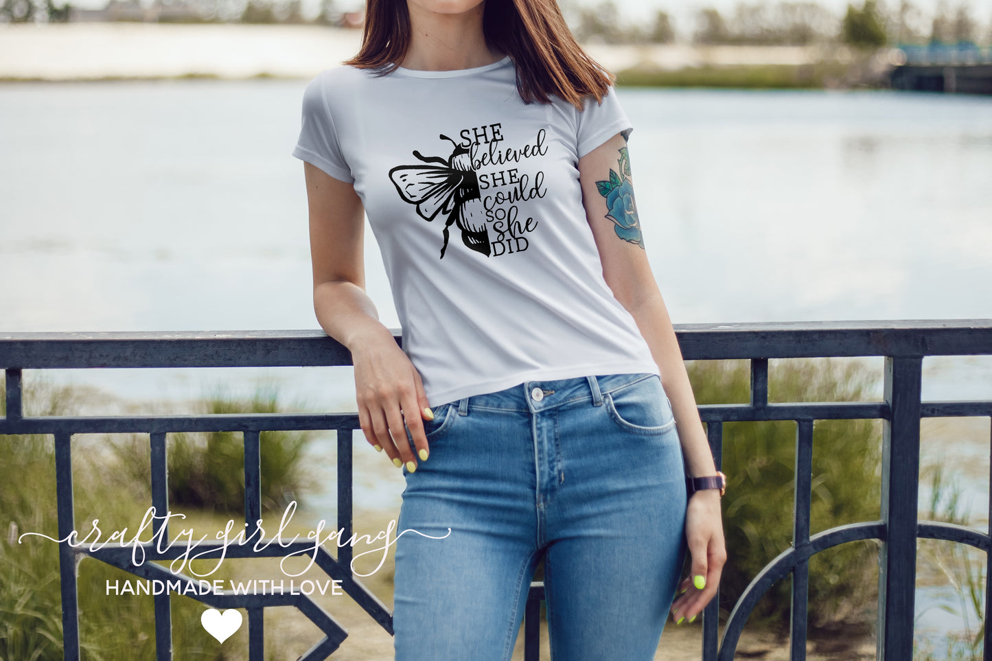 She BEE-lieved she could - Shirt