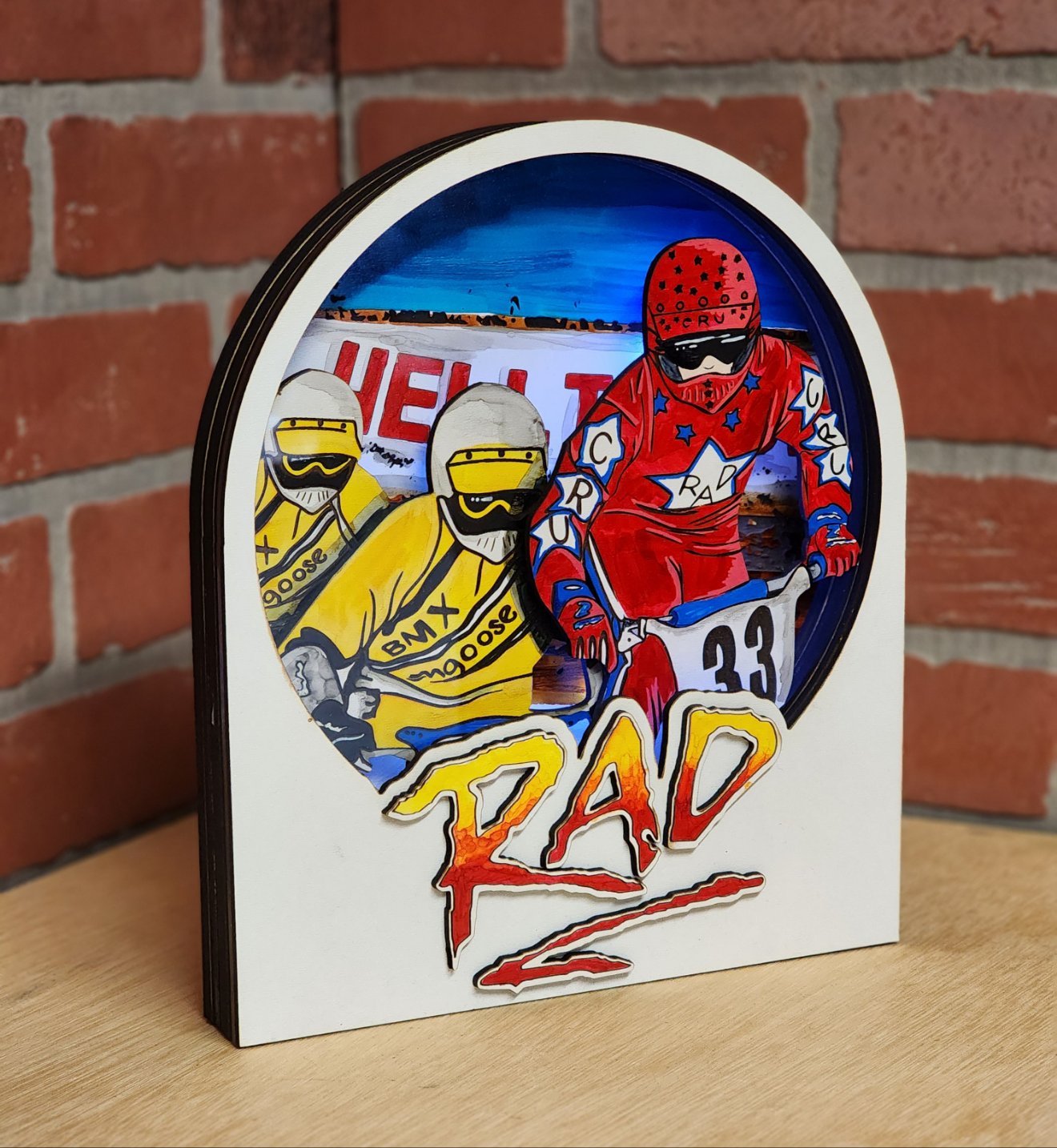 Rad race display – Crafty Girl Gang