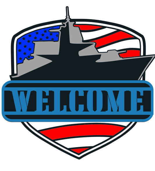 Military ship sign (digital download)