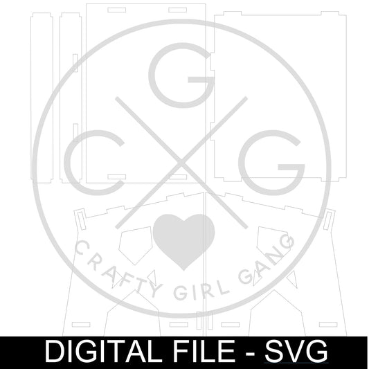 Angled Laundry Soap Shelf (digital download)
